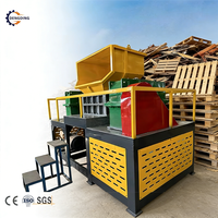 Broyeur de bois robuste pour la production de sciure de bois, déchiqueteuse de branches d'arbres, de palettes et de déchets de biomasse