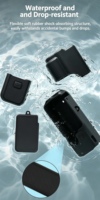 Coque de protection antichute en silicone souple antichoc pour caméra, protection intégrale de l'écran et de l'objectif pour DJI OSMO Pocket 4