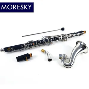 คลาริเน็ตอัลโต MORESKY รุ่น Eb  ทำจากบาเคไลต์  คีย์ชุบนิกเกิล รุ่น MACL-128 - Product Image 1