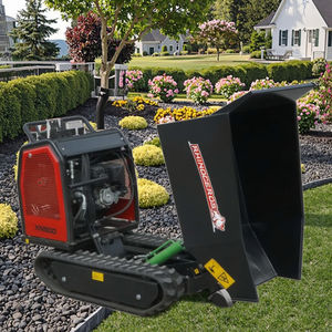 Mini Dumper XN500, carretilla eléctrica multifuncional sobre orugas con carga automática, Mini Dumper para uso doméstico con rodamiento de engranajes de Motor - Product Image 2