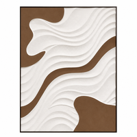 Panneaux muraux décoratifs en MDF sur mesure, revêtement en pierre, relief 3D, design moderne pour la maison, l'hôtel, le bureau, l'usine, vente en gros