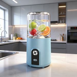 Licuadora Portátil de 260 ml, Libre de BPA, Trituradora de Hielo de Alta Velocidad, Modo Turbo, Resistente, para Hacer Smoothies, a Prueba de Fugas, con Batería, para Viajes en Auto - Product Image 3