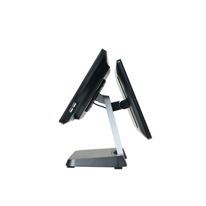 15.6-inch màn hình kép POS thiết bị đầu cuối Hợp kim nhôm chủ và bìa sau cho tiền mặt đăng ký sử dụng - Product Image 3