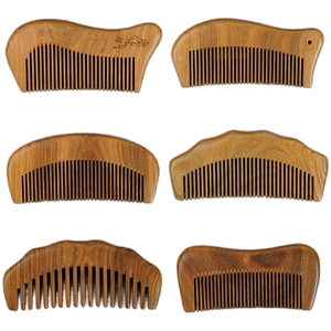 Wholesale Professional Anti-Static Sandalwood Massage <b>Comb</b>-Fashion Classic Style for Home Use Scalp & Birthing <b>Comb</b> - Product Image 1
