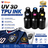 Encre 3D TPU photopolymérisable Qinyu pour impression textile 3D TPU, idéale pour sacs à dos, couvre-chefs, t-shirts, étiquettes cadeaux personnalisées