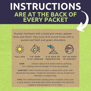 Packs <span class=keywords><strong>de</strong></span> graines <span class=keywords><strong>de</strong></span> tomates biologiques non-OGM 2025 – Assortiment <span class=keywords><strong>de</strong></span> 5 variétés : Roma, Black Krim, <span class=keywords><strong>Ananas</strong></span> – Pour fleurs artificielles d'intérieur et d'extérieur - Product Image 2