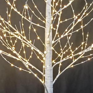 Guirlande lumineuse intérieure romantique en fil de cuivre blanc chaud nouvelles lumières décoratives d'arbre de baies à piles pour le plastique de Noël - Product Image 3