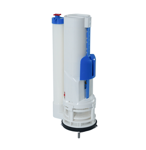 Valve de chasse double haute performance pour réservoirs de toilettes avec tube de trop-plein réglable et kit de joints d'étanchéité premium - Product Image 1