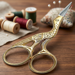 Professional Stainless Steel Cuticle & Manicure <b>Scissors</b> Sharp Straight Blades Right-Handed Design for Nail Art Thread Cutting - Product Image 4