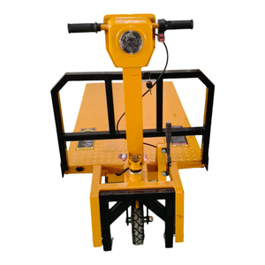 Carretilla Eléctrica con Batería, Carro de Cenizas Manual para Transporte de Materiales Industriales en Obras de Construcción - Product Image 5