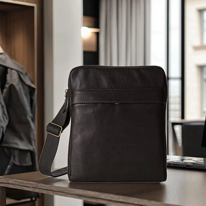 Bolso bandolera personalizado para <span class=keywords><strong>caballero</strong></span>, bolso funcional <span class=keywords><strong>de</strong></span> cuero, bolso cruzado <span class=keywords><strong>de</strong></span> negocios para exteriores - Product Image 5