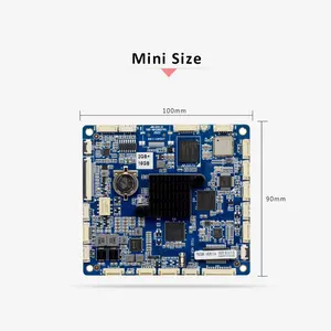 Brazo Mali GPU para brazo Ordenador de placa única rk3288 emmc 16GB pantalla táctil LCD para uso industrial