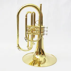 Chinese For Sale Cheap Gold Lacquered Marching Mellophone