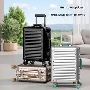 RTS Bulk Mixed Order All-Aluminum Magnesium Alloy Spinner Wheels <b>Suitcase</b> Waterproof Business Travel Boarding Size TSA Lock - Product Image 2