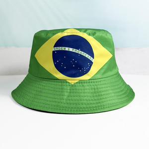 Chapeau de soleil motif drapeaux Coupe du Monde Mexique, États-Unis, Canada 2026, chapeau de pêcheur pare-soleil pour l'extérieur, pour les fans de football, cadeau souvenir toutes saisons - Product Image 3