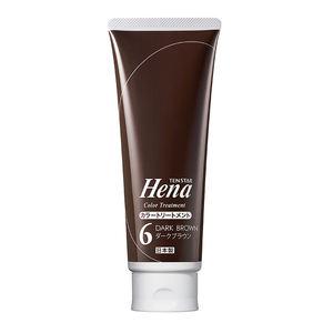 ทรีทเม้นท์เปลี่ยนสีผมแบบกึ่งถาวร Tenstar Hena Professional ปี 2024 สีน้ำตาลเข้ม ไม่มีส่วนผสมของซิลิโคน สำหรับดูแลผมหงอก - Product Image 1
