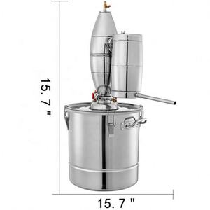 家庭用20L/30L/50L/70L銅アルコール蒸留装置使用ウイスキーラムジンウォッカブランデースピリットワイン蒸留器ポンプ付き - Product Image 4