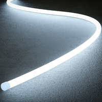 Bande lumineuse flexible en néon LED de haute qualité à 360 degrés avec tous les accessoires, tube rond en silicone SMD2835, bande lumineuse en néon