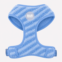 Harnais pour chien Sunraymascota en velours doux et confortable, respirant, anti-traction, pour l'aventure et les promenades, pour grands chiens, contrôle facile