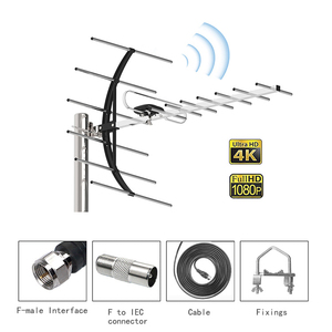 Antena HDTV Grande para Exteriores de Alta Ganancia, Recepción de Señal de TV Digital en Banda de Antena de TV - Product Image 2