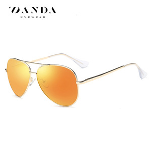 แว่นกันแดดนักบิน Danda ทรงวงรี โพลาไรซ์ UV400 สำหรับทุกเพศ เหมาะสำหรับกีฬากลางแจ้ง - Product Image 3