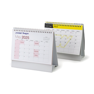 New Model 2026 Hardcover Design Hanging Calendar Spiral Desktop Gift Promotional Calendar