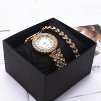 Montres de mode pour femmes, ensemble montre et bracelet, idéal pour décorer les fêtes et les rassemblements