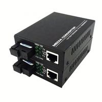 Convertidor de Fibra a RJ45 Gigabit 10/100/1000M, Convertidor de Medios 1 SFP 1 RJ45, Convertidor de Medios Ethernet