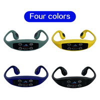 Headphone Konduksi Tulang H904 untuk Olahraga Air, Headset Latihan Renang, Komunikasi