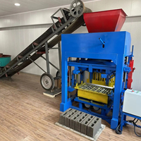 Les fabricants accordent une priorité aux fabricants de machines à briques proposant des machines à fabriquer des briques en ciment semi-automatiques 4-40 en promotion