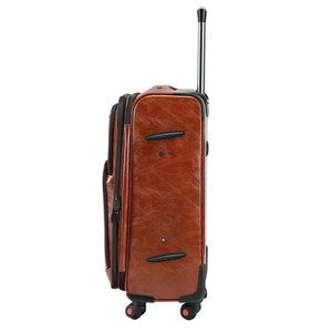 Liquidation vente à la mode coque dure bagage à main chariot sac de voyage petites valises à bagages en cuir avec poche pour ordinateur portable - Product Image 5