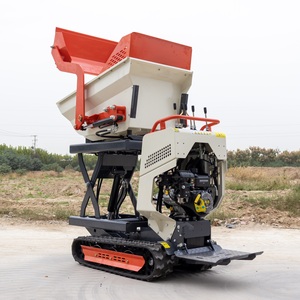 Produits les plus vendus : Mini-dumper chenillé hydraulique auto-chargeur 500 kg avec pelle de 150 kg et levage de 1020 mm - Product Image 1