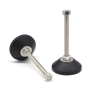 Trung Quốc Các Nhà Sản Xuất M12x80-80F Nylon Cơ Sở Lớn Trượt Có Thể Điều Chỉnh San Lấp Mặt Bằng Chân Cao Su San Lấp Mặt Bằng Chân Cho Nhôm Hồ Sơ #7840 - Product Image 3