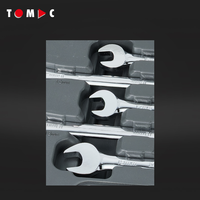 TOMAC Jeu de clés à cliquet professionnelles 12 pièces-Kit d'outils complet de plomberie et automobile avec BMC