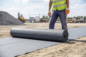 <span class=keywords><strong>Géotextile</strong></span> renforcé haute résistance pour routes, en polypropylène non tissé, noir et blanc, 100g-800g - Product Image 6