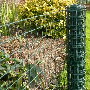 重型花园绿色塑料网花园围栏围栏安全临时围栏狗花园