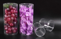 Boîte d'emballage en plastique pour jouets, en PVC recyclable, cylindrique, respectueuse de l'environnement, haute perméabilité, vente en gros, Guangdong