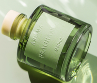 Nouveau Style De Luxe Parfum De Maison Désodorisant De Marque Privée Verre Reed Diffuseur Bouteille 50ml Sans Phtalate Écologique