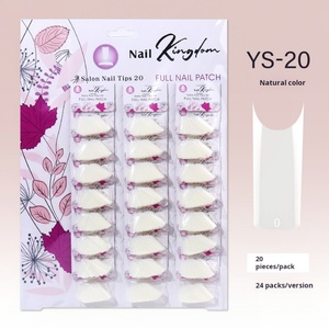 Juego de 480 Uñas Postizas de Alta Calidad, Color Natural Transparente, Material ABS, Personalizables - Product Image 5