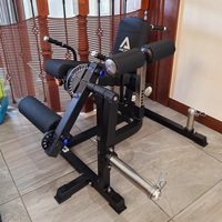 Machine multifonctionnelle d'extension et de flexion des jambes, banc réglable à 6 positions, entraînement pour la maison, équipement de fitness