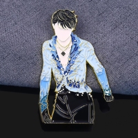 Épinglette en émail personnalisée d'usine, divers modèles pour meilleurs amis, amitié, Kpop, musique, hommes, OEM, dessin animé, Kpop, garçons, épinglette en métal pour revers