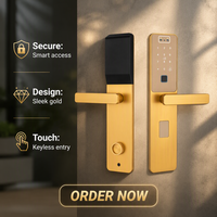 Face ID Handabdruck Aluminium-Türschloss Fingerabdruck Tuya Smart Lock S869MAX NFC-Karten-Zugang Schlüsselloser Zugang App WiFi Smart Home Schloss