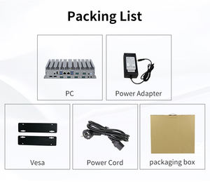 كمبيوتر صناعي صغير بدون مروحة من آي ويل، معالج إنتل كور J1900 أو i5/i7، 6 منافذ COM، RS232/RS485، إيثرنت مزدوج جيجابت، ذاكرة <span class=keywords><strong>DDR3</strong></span>/DDR4 متوفرة - Product Image 6