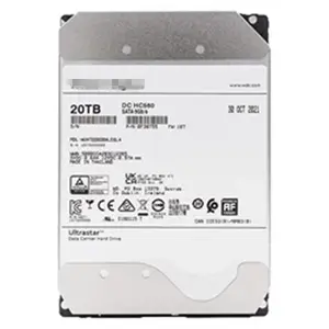 Prix bas WUH722020ALE6L4 20 To HDD 7200 RPM SATA 6 Gb/s 256 Mo Cache 3.5 Pouces HDD Entreprise Interne pour Serveur