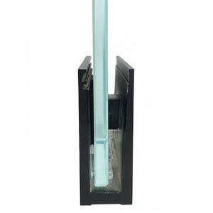 Système de garde-corps <span class=keywords><strong>en</strong></span> <span class=keywords><strong>verre</strong></span> <span class=keywords><strong>trempé</strong></span> sans cadre sur mesure, garde-corps <span class=keywords><strong>en</strong></span> <span class=keywords><strong>verre</strong></span> à canal <span class=keywords><strong>en</strong></span> U <span class=keywords><strong>en</strong></span> <span class=keywords><strong>aluminium</strong></span>, pliage, découpe, décorations - Product Image 6