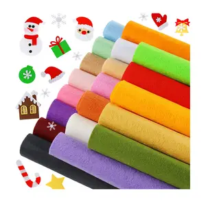 Diverse Kleur Craft Non Geweven Wol Polyester Vilt Vellen Rollen Voor Diy Craft Tassen Matten Pads