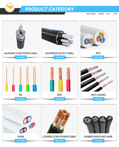 <span class=keywords><strong>Prix</strong></span> compétitif Retardement de l'inflammation BLV Noyau en aluminium Noyau unique Noyau en aluminium Câble isolé Câble électrique - Product Image 6