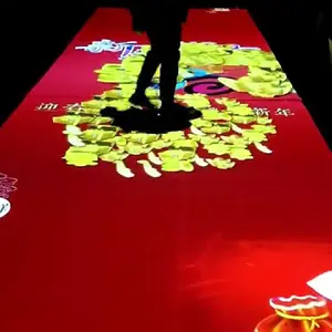 Software di gioco interattivo da pavimento attrezzatura pubblicitaria aumento di proiezione realtà sistema immersivo indoor