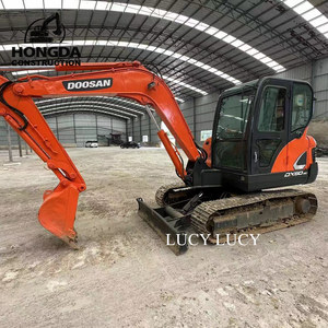 Prix bas pour une excavatrice Doosan DX60-9C, excavatrice agricole, excavatrice de jardin, excavatrice sur chenilles multifonctionnelle d'occasion, fabricant - Product Image 3