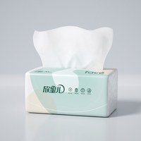 Mouchoirs en papier doux OEM en gros, personnalisables avec logo, 3 plis, pour distributeur de bureau, pliés en intercalaire, pour l'exportation mondiale